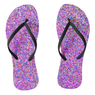 Tongs Grit Parties scintillant Mode Multicolor Peinture