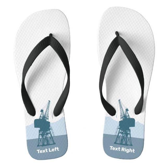 Tongs Grue de chantier naval (Semelle)