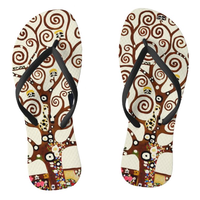 Tongs Gustav Klimt, arbre de vie (Semelle)