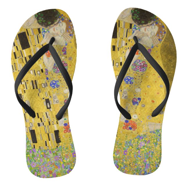 Tongs Gustav Klimt - Le baiser (Semelle)