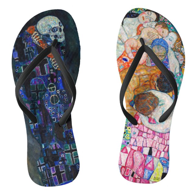 Tongs Gustav Klimt - Mort et vie (Semelle)
