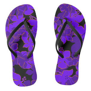 Tongs Hanalei Hawaii Hibiscus Camo Floral