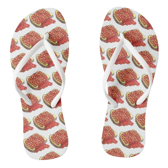 Tongs Haricots au four Royaume-Uni Cuisine britannique (Semelle)