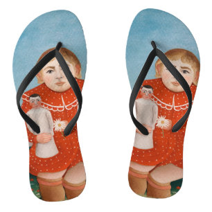 Tongs Henri Rousseau - Enfant à la poupée