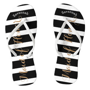 Tongs Homme d'honneur personnalisé ou couleur