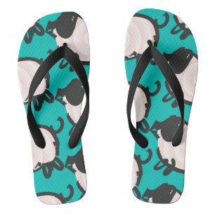 Tongs Humoristique 2 Cochon Année Anniversaire Choisir C