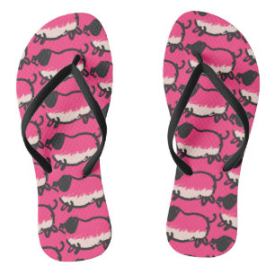 Tongs Humoristique 4 Cochon Année 2019 Choisir Couleur F