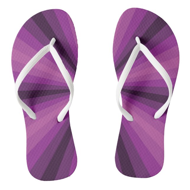 Tongs Illusion optique Flops à lèvres violettes (Semelle)