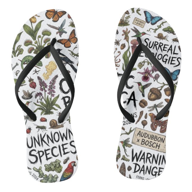 Tongs Illustration Pr de Botanica Chaotique Écologies Su (Semelle)