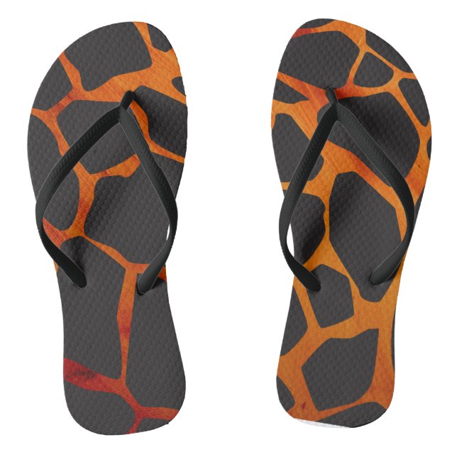 Tongs Impression Girafe de la Jungle (Semelle)