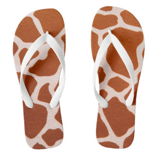 Tongs Impression sauvage de la Girafe