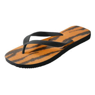 Tongs Impression sauvage du tigre
