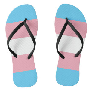 Tongs Indicateur de fierté transgenre
