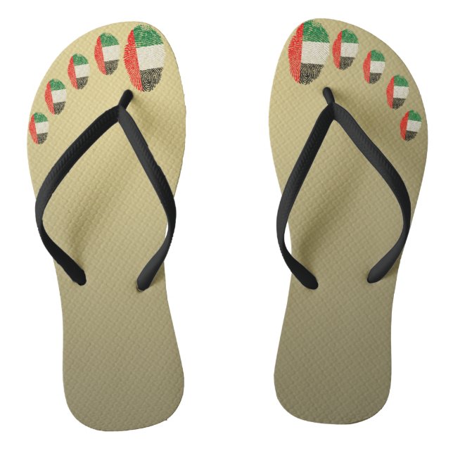 Tongs Indicateur d'empreinte tactile de l'émirat (Semelle)