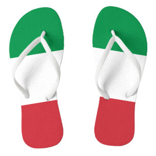 Tongs Italie Drapeau Patriotique Italien