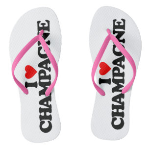 TONGS J'AIME LE CHAMPAGNE