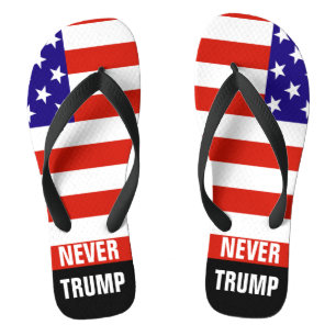 Tongs JAMAIS TRUMP Pour Président 2016