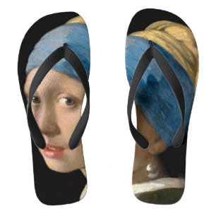 Tongs Johannes Vermeer - Fille avec une oreille perle