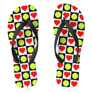 Tongs Joueur De Tennis Des Petites Filles
