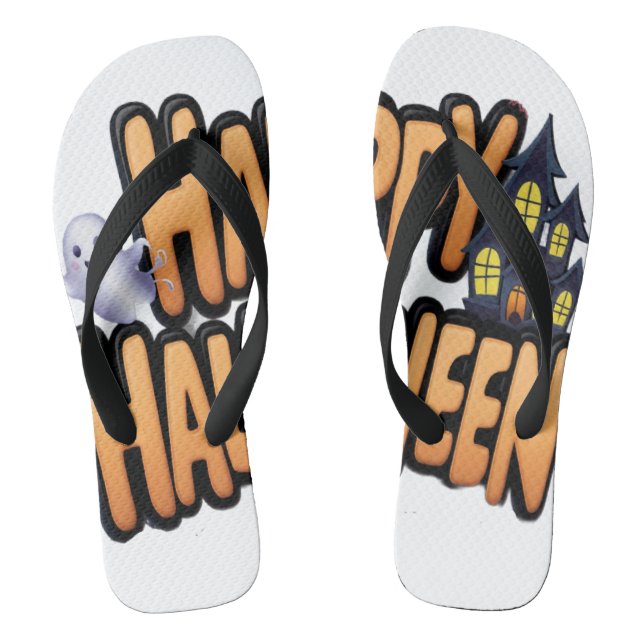 Tongs Joyeux Halloween  (Semelle)