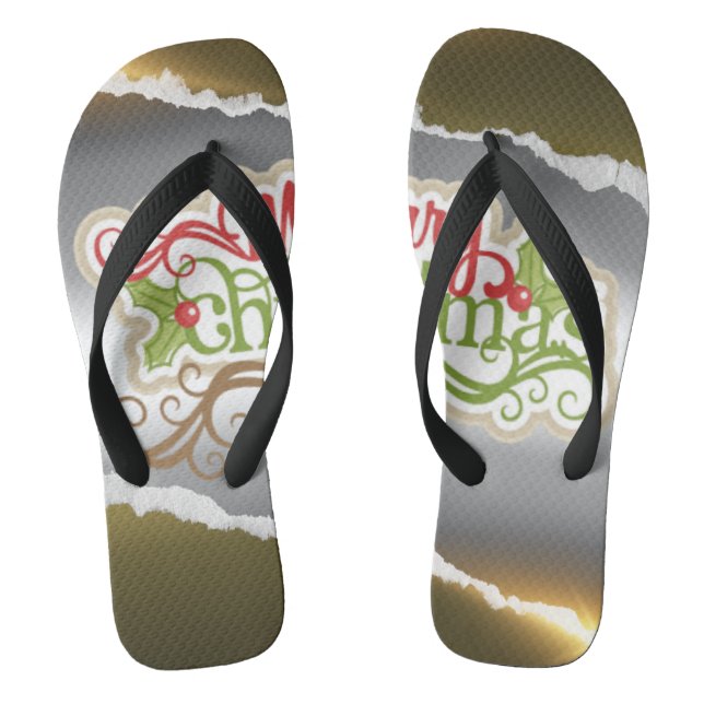 Tongs Joyeux Noël  (Semelle)
