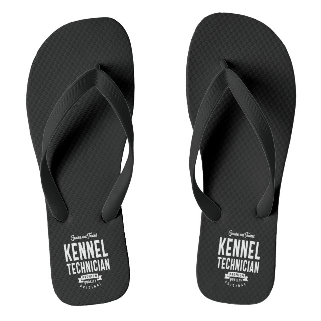 Tongs Kennel Technician Job Title Cadeau (Semelle)