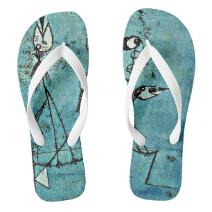 Tongs Klee - Machine à gazouiller, célèbre œuvre d'art a