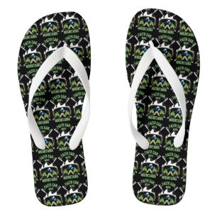 Tongs La foi peut déplacer les montagnes Citer Unisex