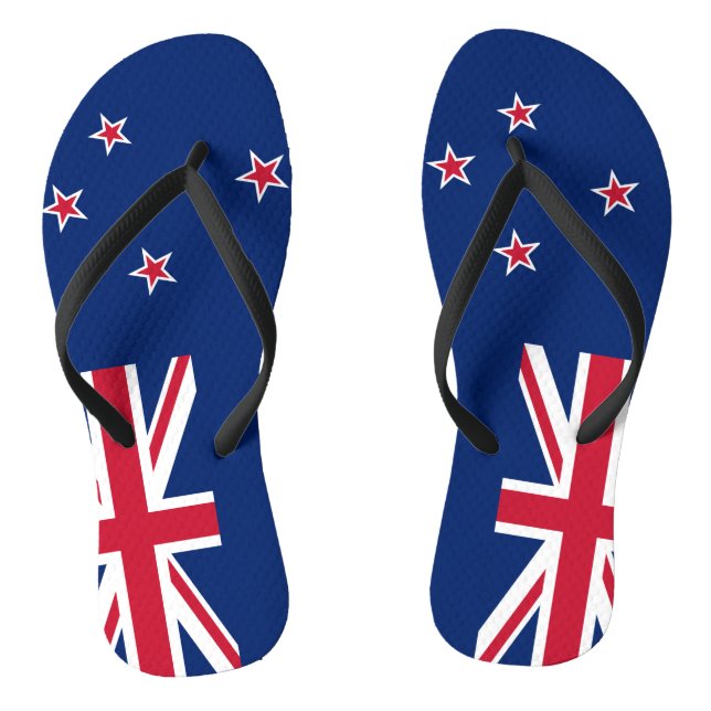 Tongs Lanières minces pour adultes avec drapeau de la No (Semelle)