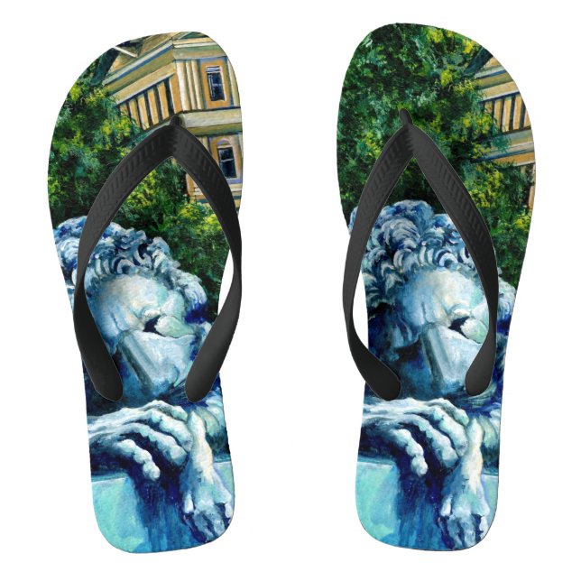 Tongs Le Chat qui a mangé les Canaries (Semelle)