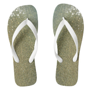 Tongs L'eau sur la plage I Photographie Abstraite de la