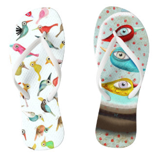 Tongs Les oiseaux
