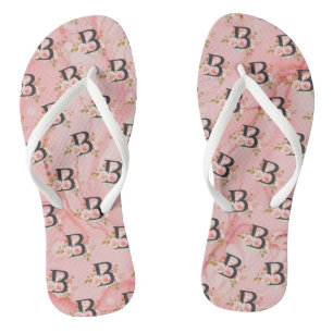 Tongs Lettre B