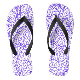 Tongs Lignes de Patton violet