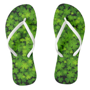 Tongs Lucky Shamrock irlandais