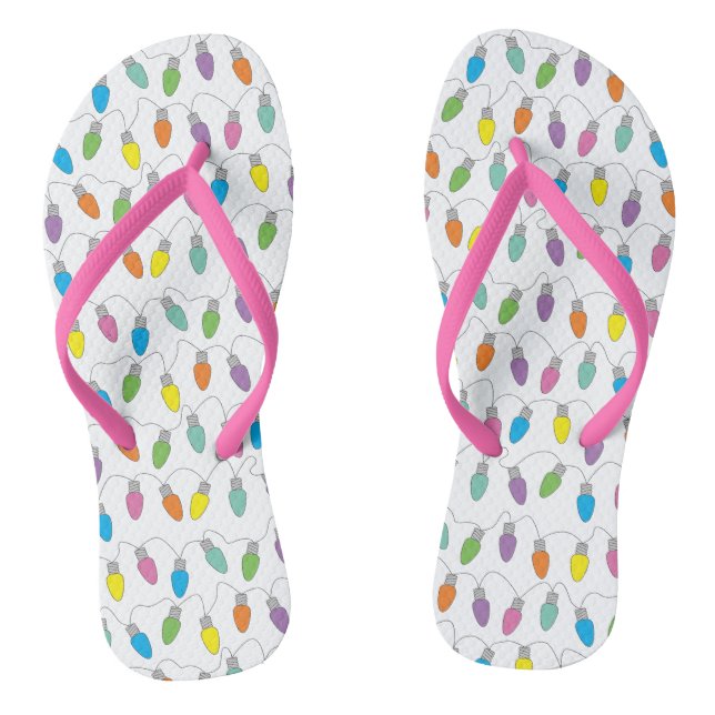 Tongs lumières de Noël (Semelle)