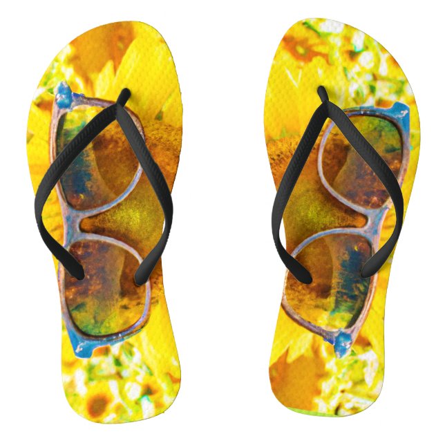 Tongs Lunettes de soleil Tournesol Chic (Semelle)