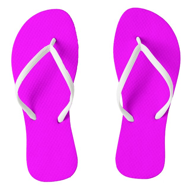 Tongs Magenta lumineux (Semelle)