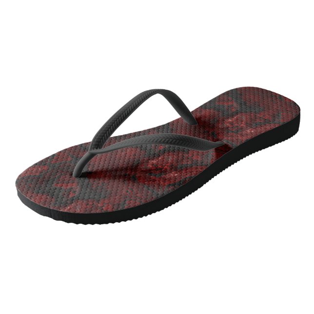 Tongs Marbre Abstrait de Lava (Incliné)