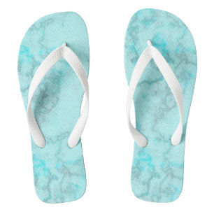 Tongs Marbre turquoise