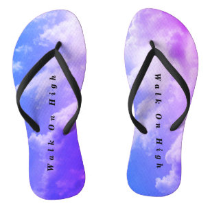 Tongs Marcher Sur Les Tournes Hautes