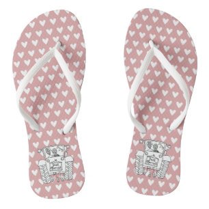 Tongs Mariage campagnard Tracteur Flip Flop Chaussures