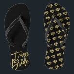 Tongs Mariage de la fête de mariage Diamonds Flip Flop<br><div class="desc">Conçu par fat*fa*tin. Facile à customiser avec votre propre texte,  photo ou image. Pour des demandes personnalisées,  veuillez contacter fat*fa*tin directement. Des frais personnalisés s'appliquent. www.zazzle.com/fat_fa_tin www.zazzle.com/color_therapy www.zazzle.com/fatfatin_blue_knot www.zazzle.com/fatfatin_red_knot www.zazzle.com/fatfatin_mini_me www.zazzle.com/fatfatin_box www.zazzle.com/fatfatin_design www.zazzle.com/fatfatin_ink</div>