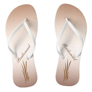 Tongs Mariage de récolte d'automne Bridesmaid