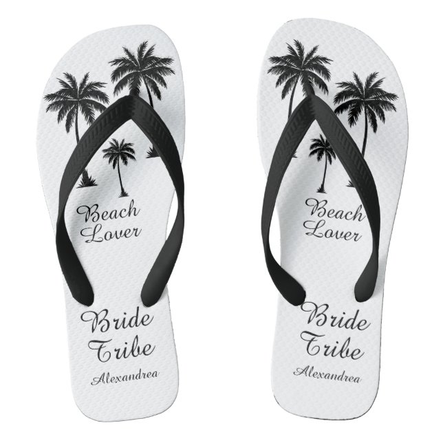 Tongs Mariée Tribe Palm Tree Beach Lover (Semelle)