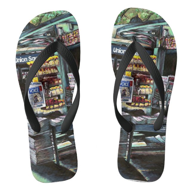 Tongs Matinée Chrysocolia, Union Square, NYC (Semelle)