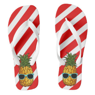 Tongs Mele Kalikimaka Noël en Juillet Ananas 2021