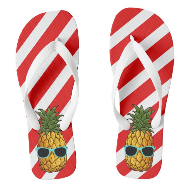 Tongs Mele Kalikimaka Noël en Juillet Ananas 2021 (Semelle)