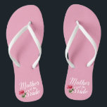 Tongs Mère de la mariée Mariage Calligraphie Flip Flops<br><div class="desc">Pour plus de personnalisation, cliquez sur le bouton "Personnaliser" et utilisez notre outil de conception pour modifier ce modèle. Si les options sont disponibles, vous pouvez modifier le texte et l'image en cliquant simplement sur "Modifier/Supprimer le texte ou l'image ici" et ajouter le vôtre. Si vous souhaitez que ce design...</div>