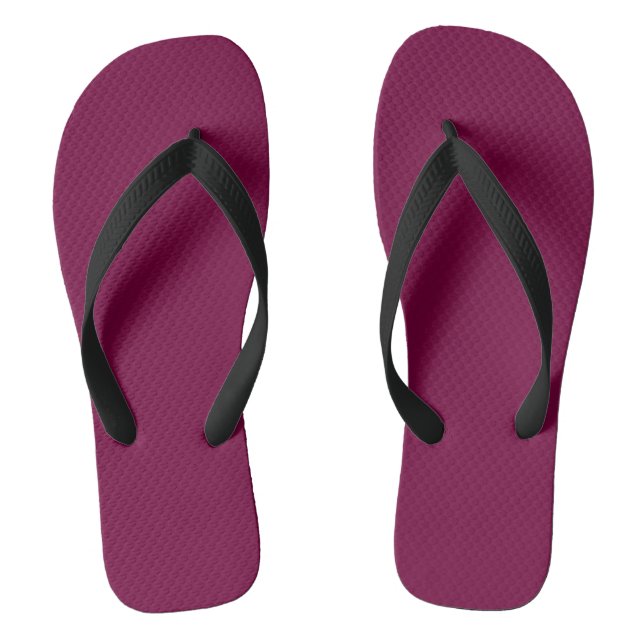 Tongs Merlot (couleur solide)  (Semelle)